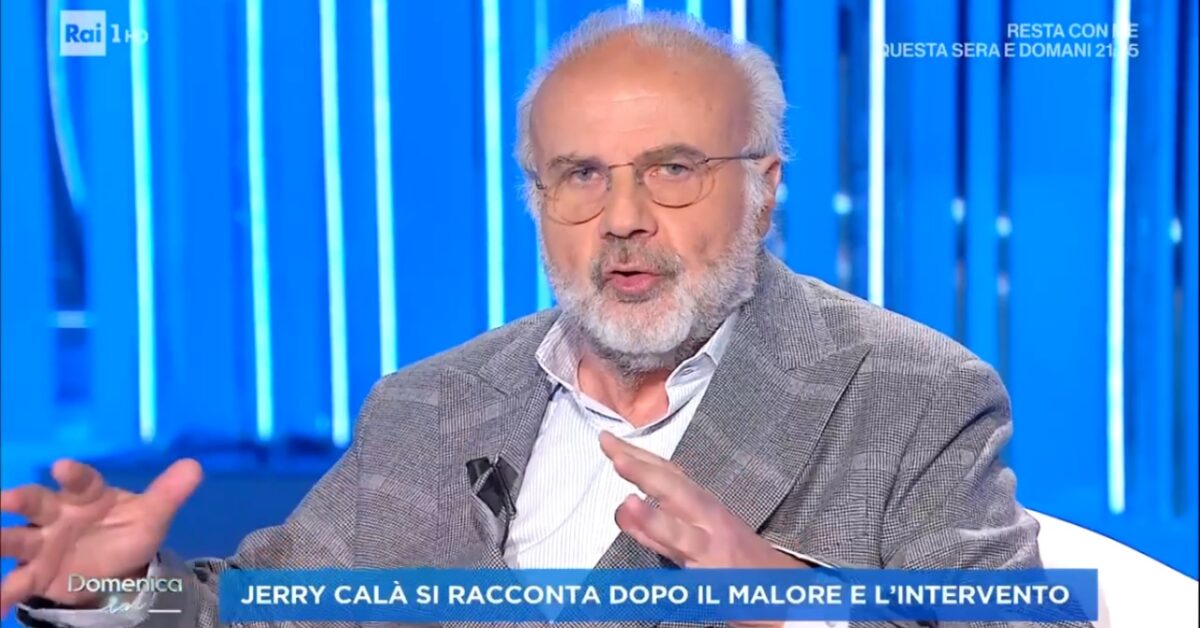 Jerry Calà dopo l infarto Ho paura di rimanere da solo Bigodino