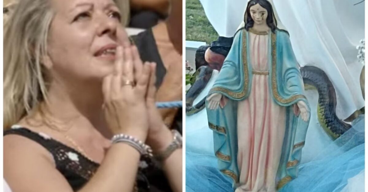 Madonna di Trevignano ecco la verità sul perché trasuda e lacrima