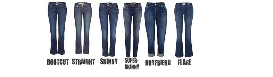 Tipi di jeans on sale donne