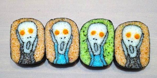 Quando il sushi è un'arte (figurativa)