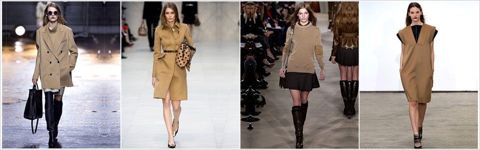 Tendenze Autunno/Inverno 2013-14: Camel Chic