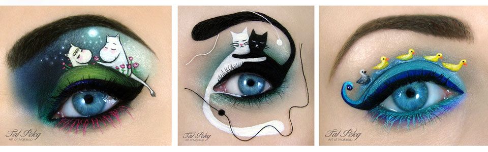 Il makeup di Tal Peleg: opere d’arte sugli occhi