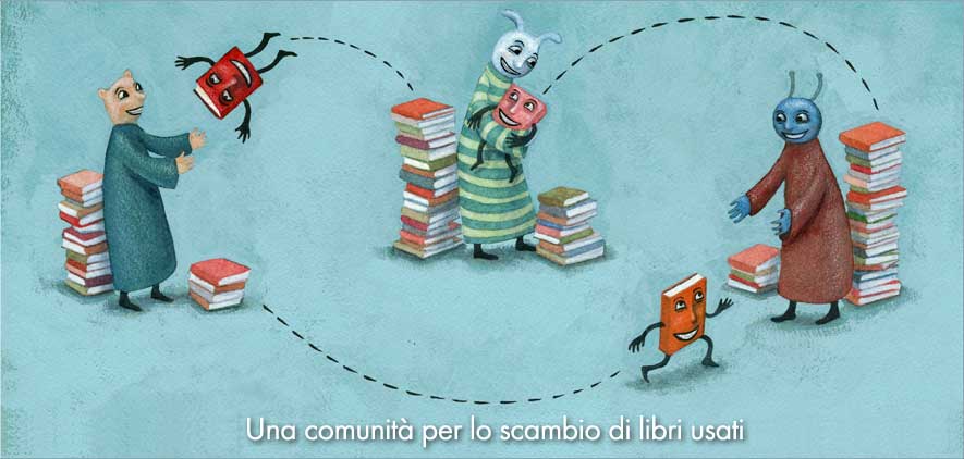 BookMooch: regaliamo nuova vita ai vecchi libri!!