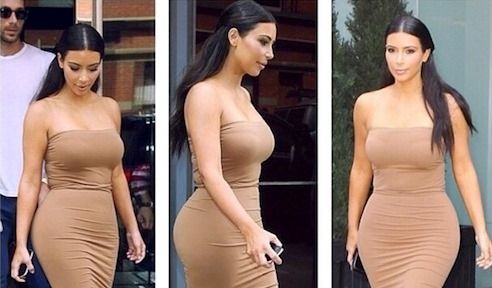 Style alert: lo stile di Kim Kardashian, donna dell'anno per GQ