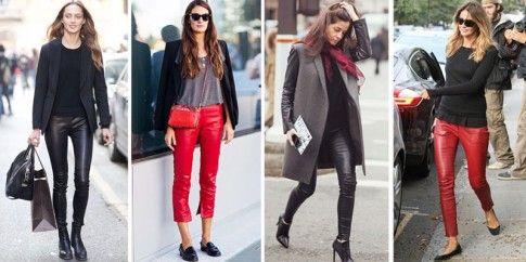 Must have autunno-inverno: i pantaloni di pelle