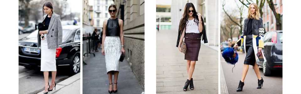 Pencil skirt: scopri con noi come indossarla