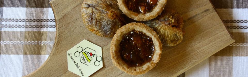 Crostatine integrali con fichi e cannella