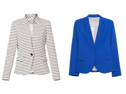 I blazer di Marella e Stradivarius