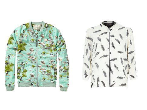 I bomber di Scotch&Soda e River Island