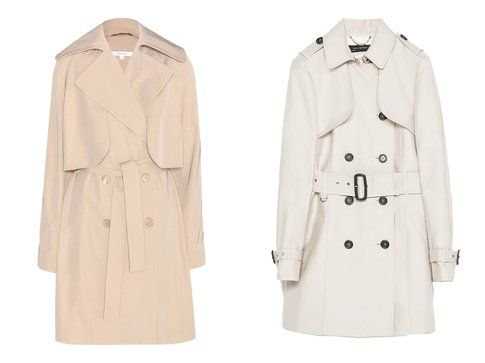 I trench di Carven e Zara