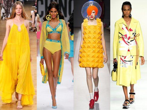 Un giallo carico e intenso per Stella Mc Carteny, Moschino, Chloe e  Marni- fonte: elle.it