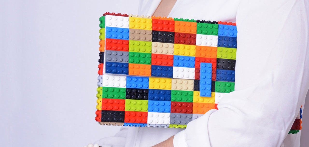 Borse e accessori realizzati con i LEGO