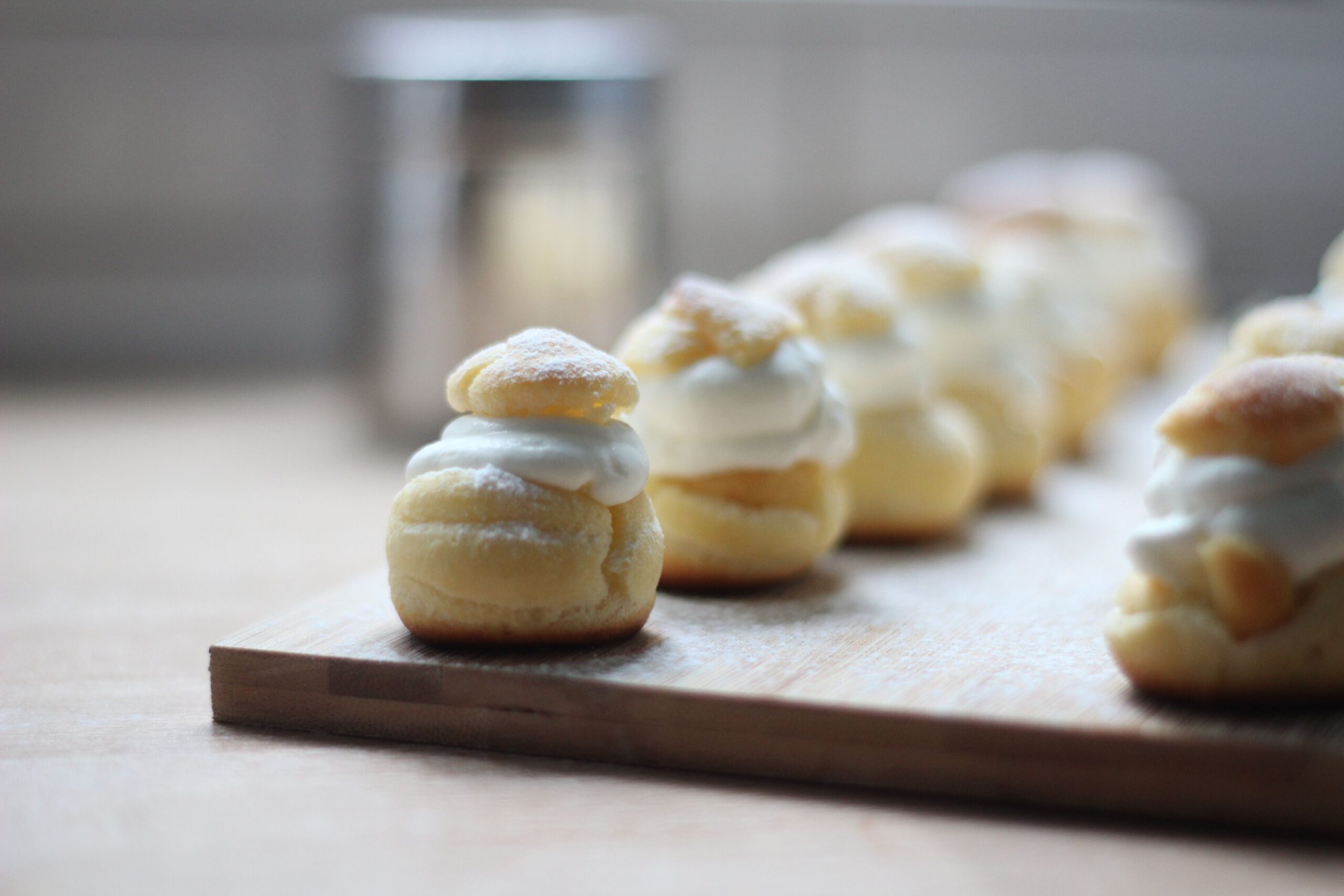 Bignè fatti in casa: più buoni e più leggeri