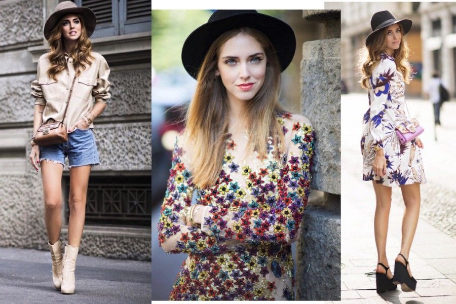 3 looks di Chiara Ferragni