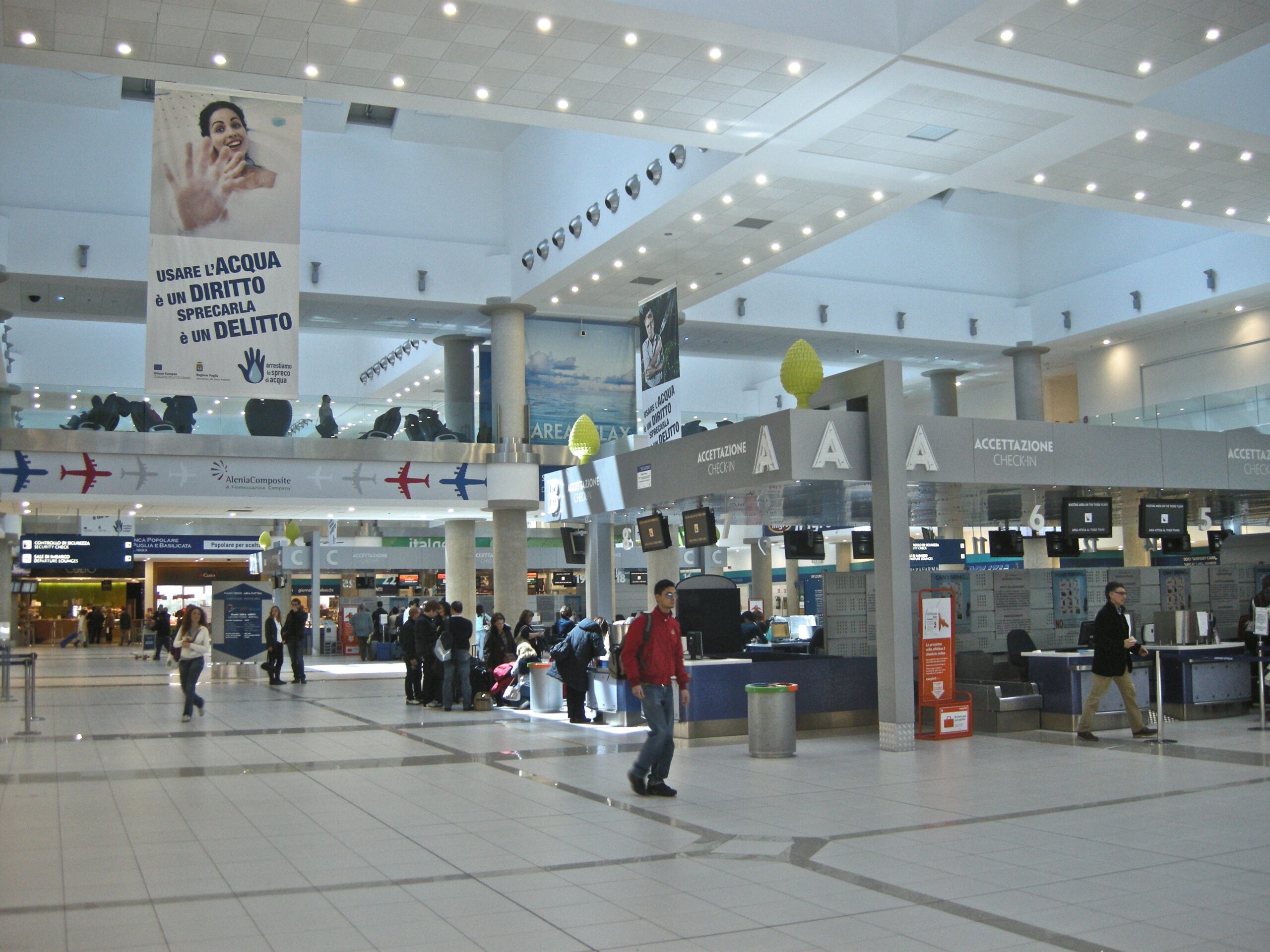 I migliori aeroporti in Italia