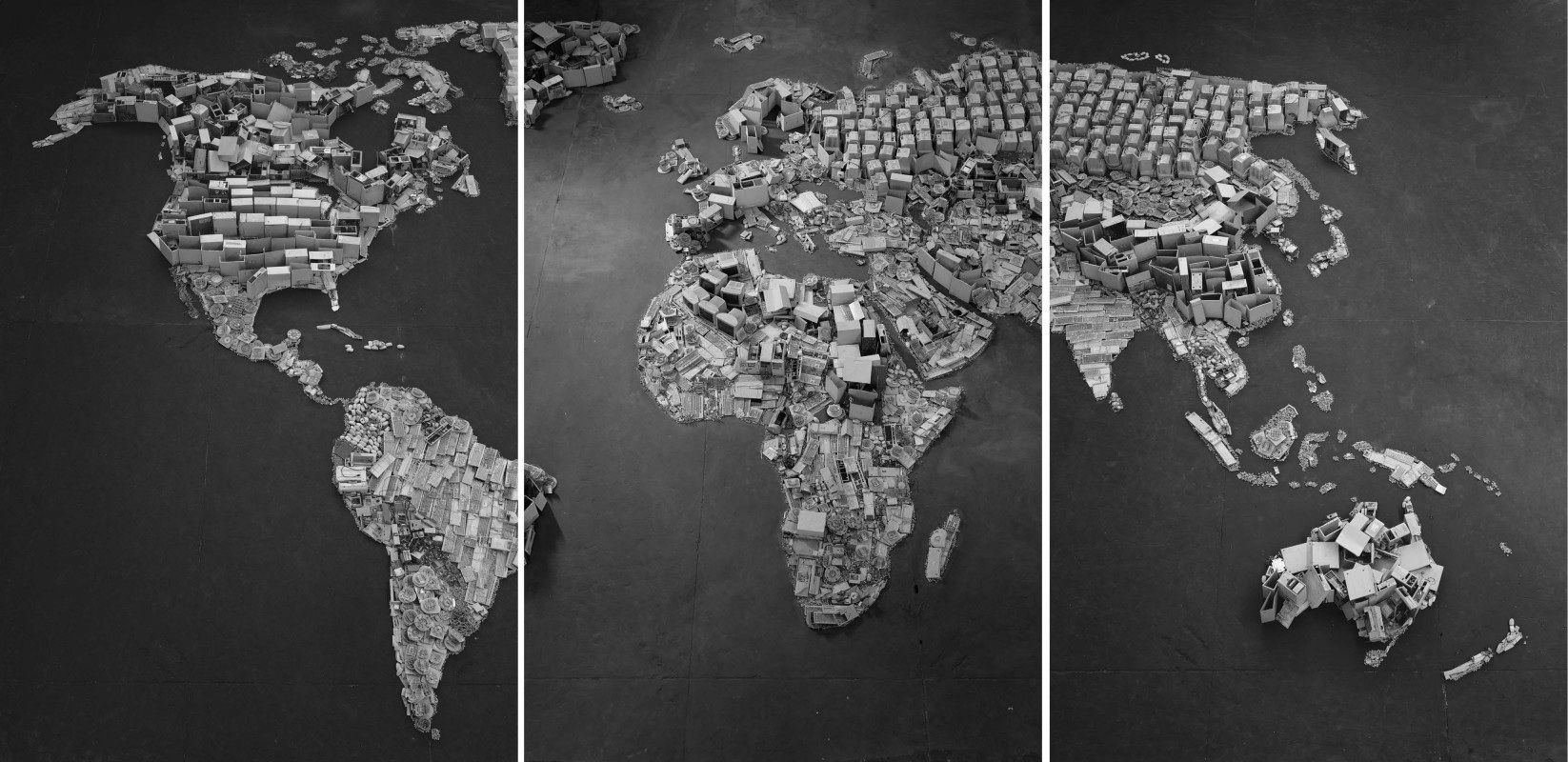 Il mondo “riciclabile” di Vik Muniz