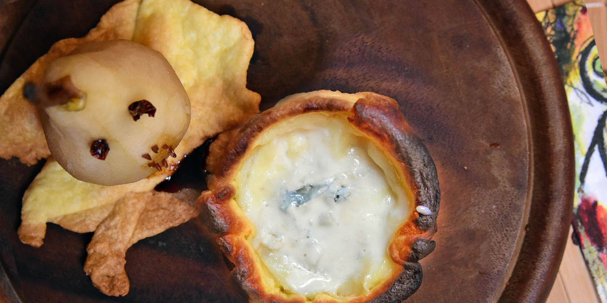 La ricetta del tortino al gorgonzola con pere fantasma