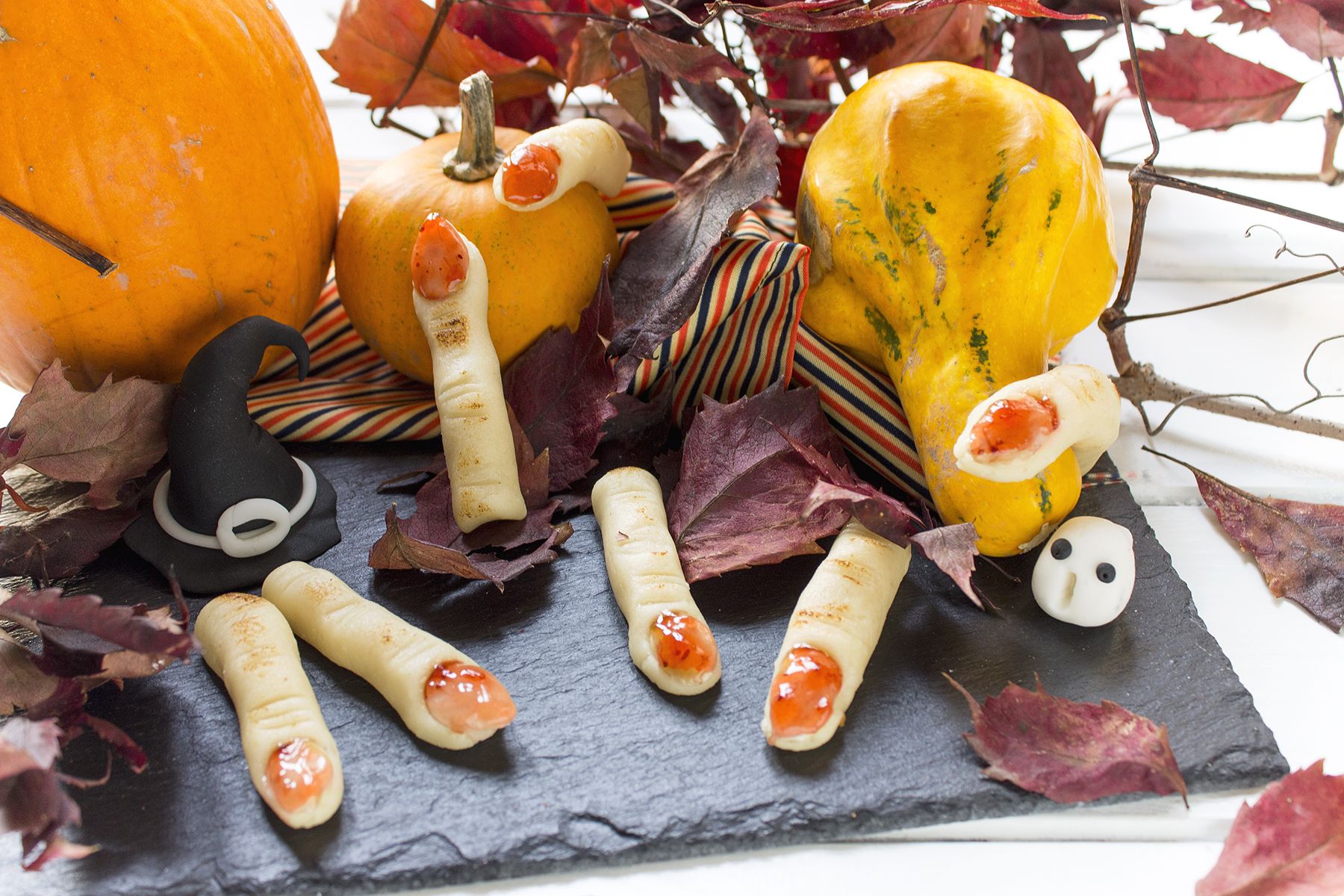 La ricetta delle dita di Halloween Bigodino