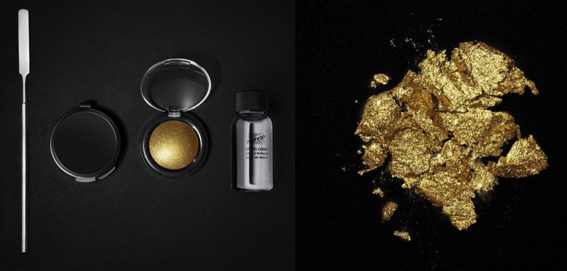 Il make up d’oro lanciato su Instagram