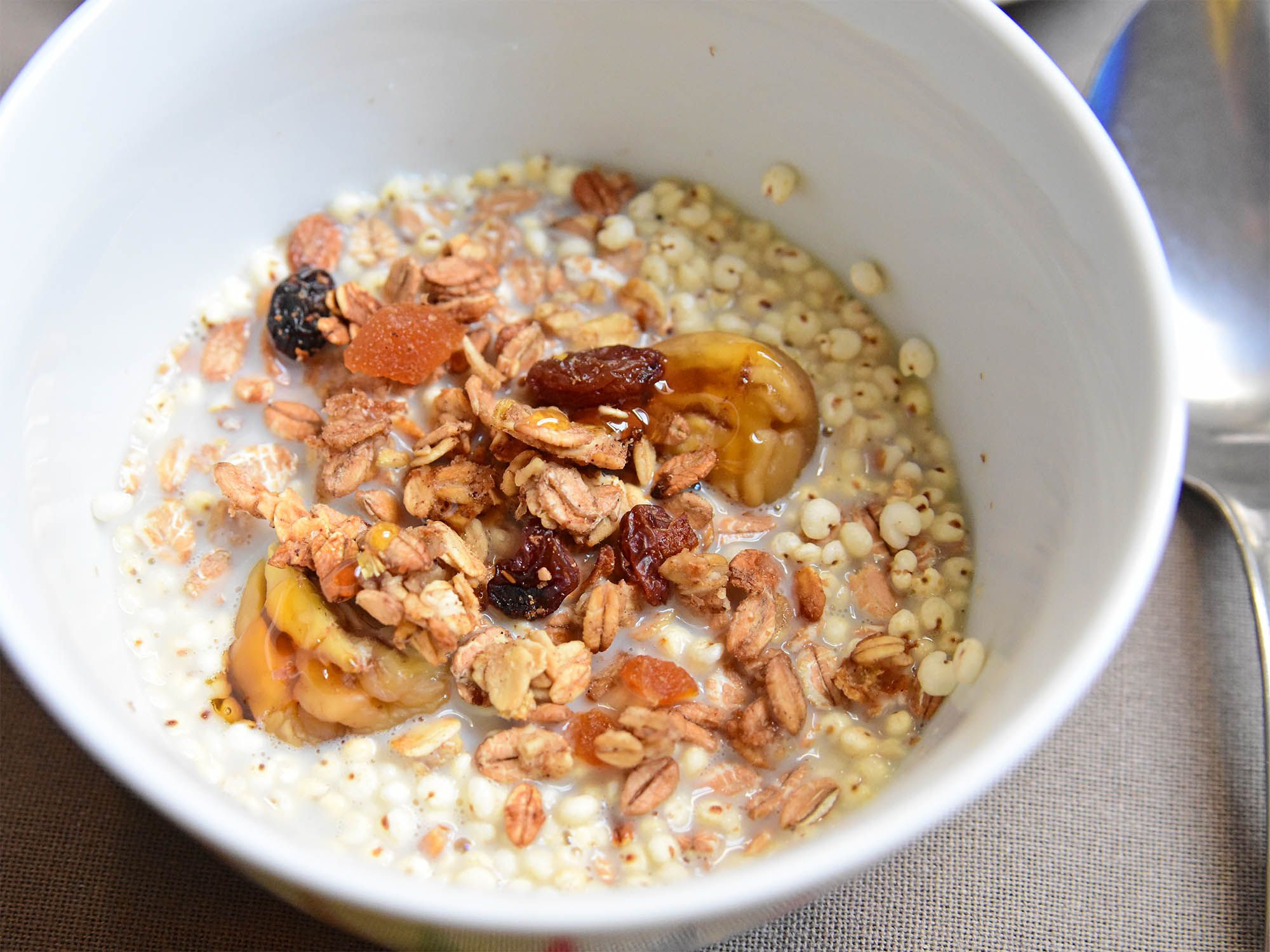 La ricetta del muesli al profumo di zenzero e castagne