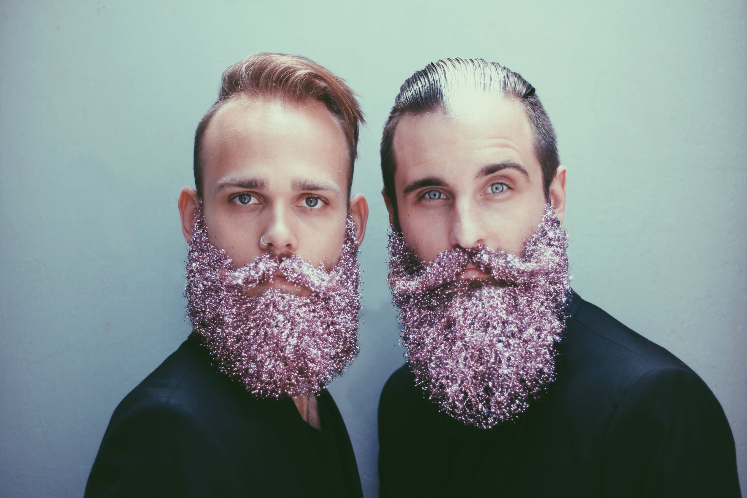 Barba glitterata: il nuovo trend maschile per Natale