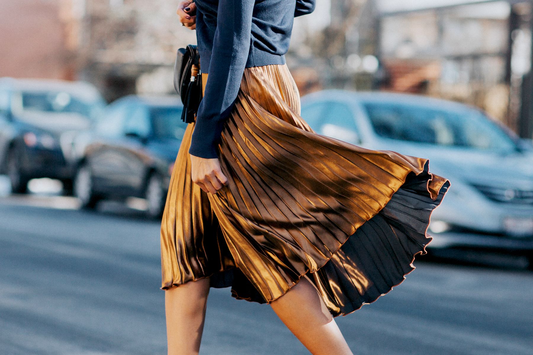 Metallic skirt, la gonna che vorrai