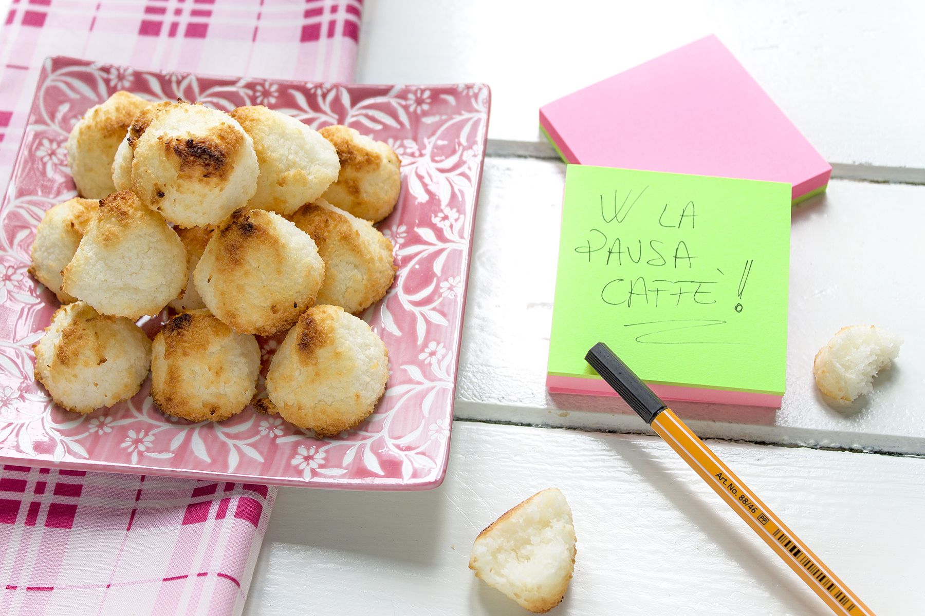 La ricetta dei biscotti al cocco pronti in 10 minuti