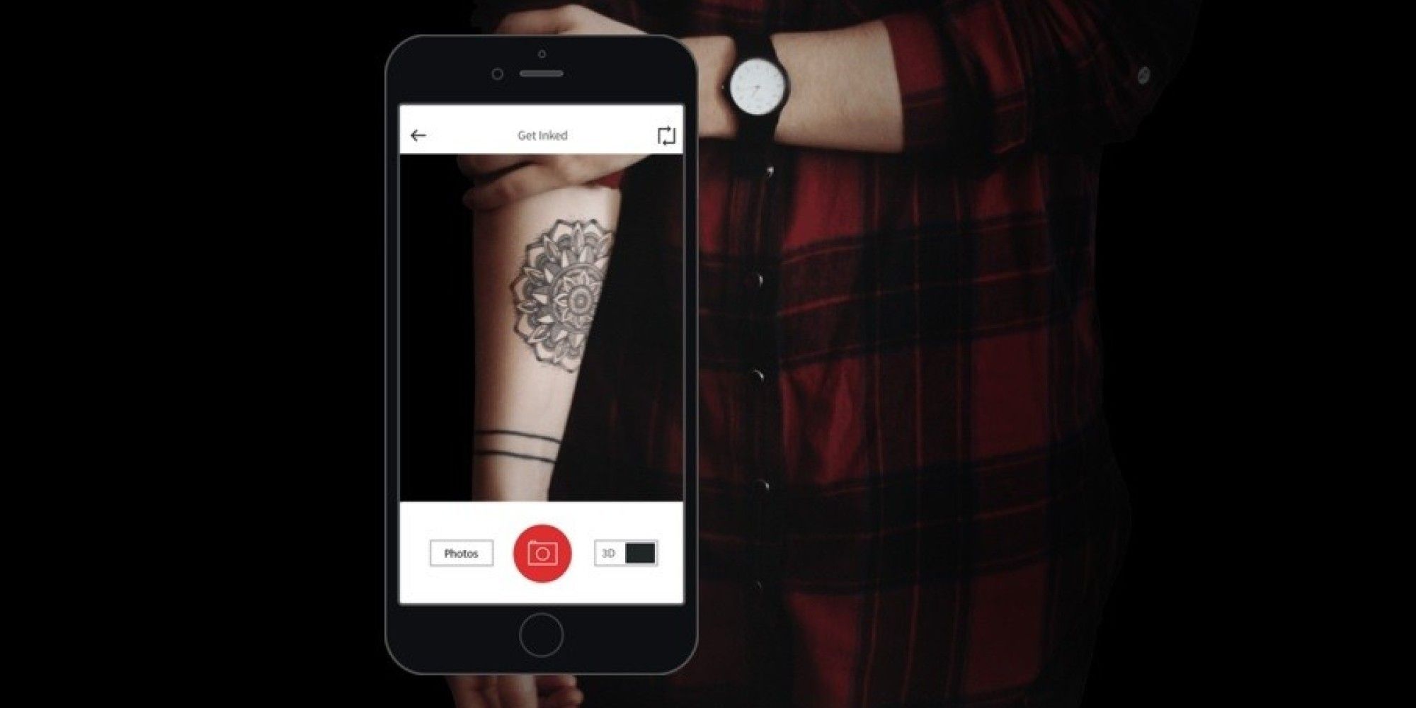 Arriva l’app per simulare tatuaggi sulla pelle