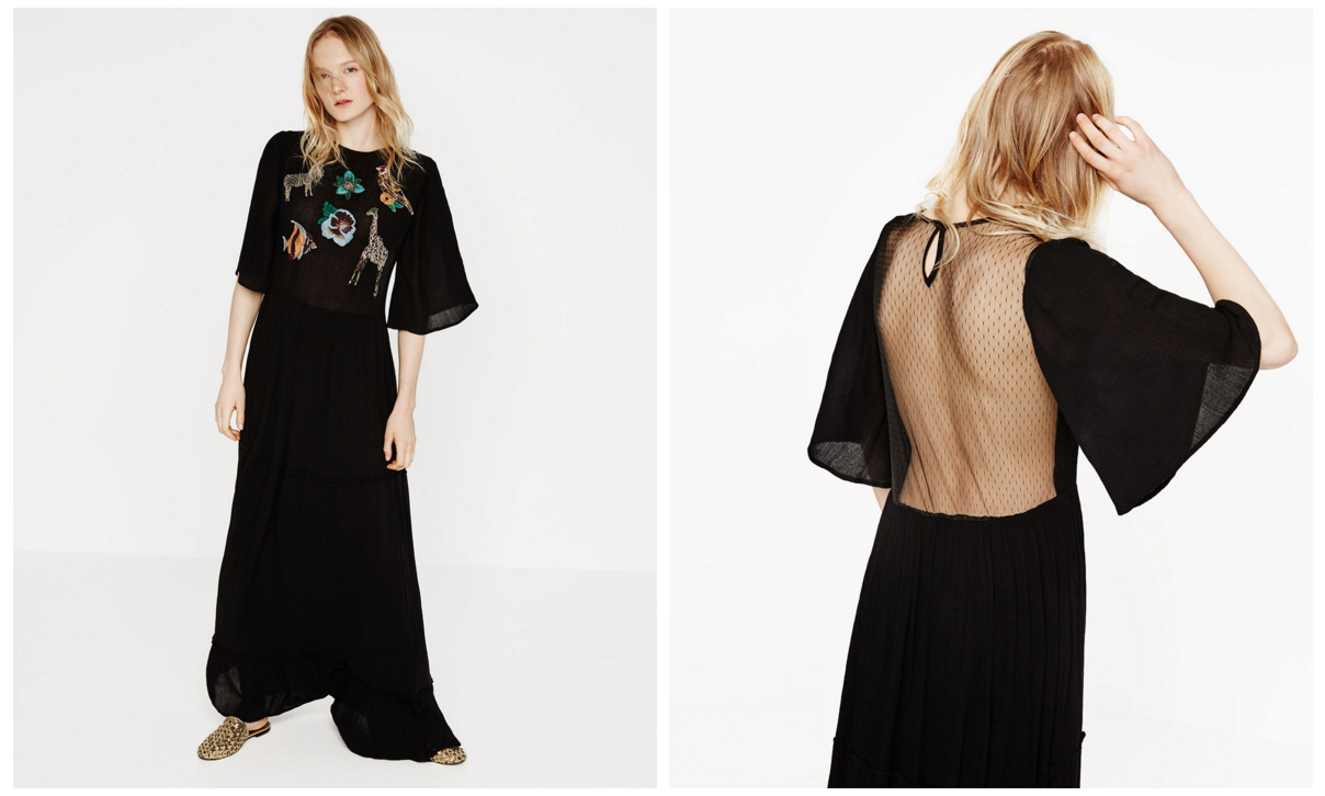 Zara maxi dress: come innamorarsi di un vestito!