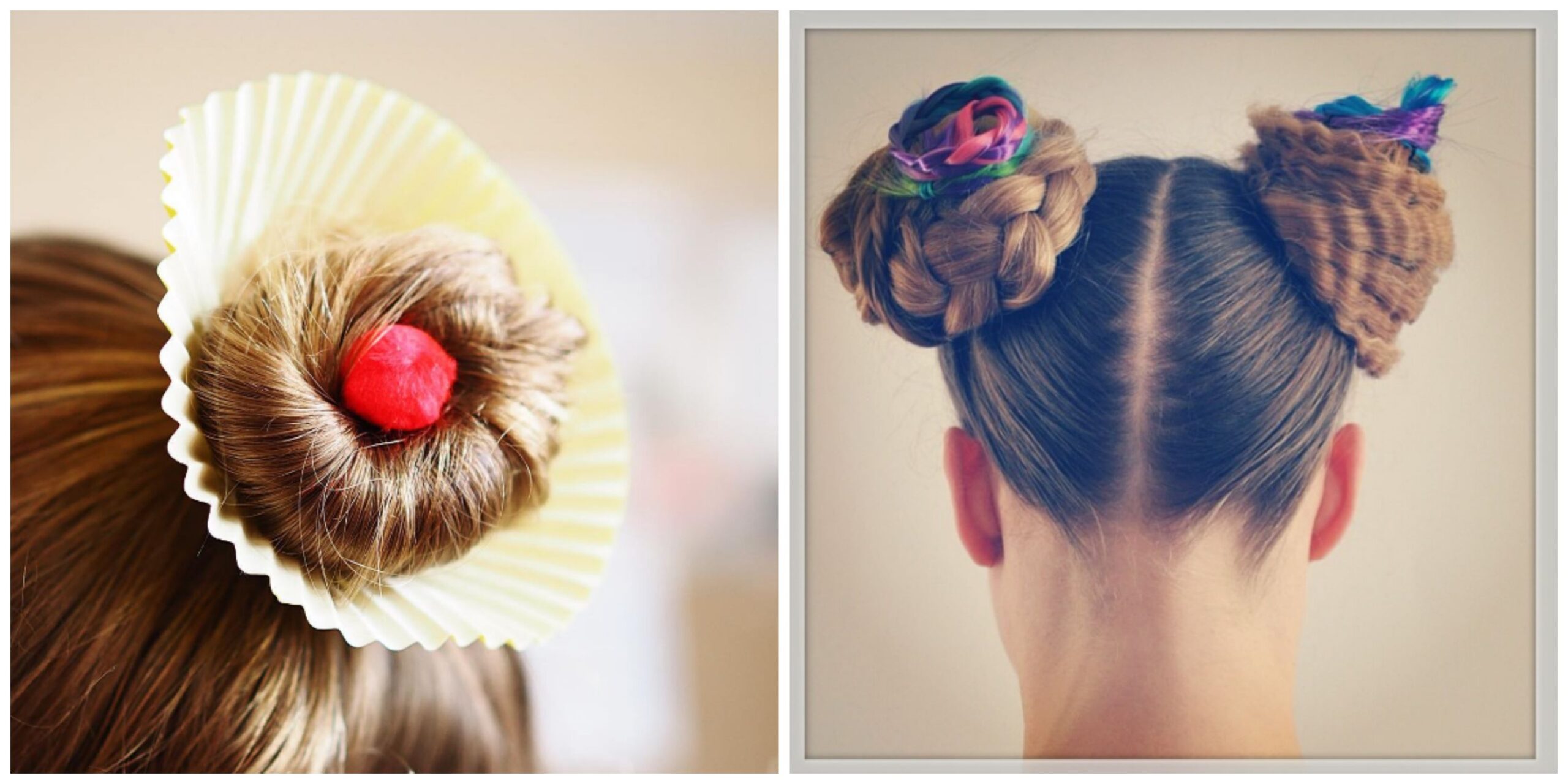 Come fare lo chignon a forma di cupcake