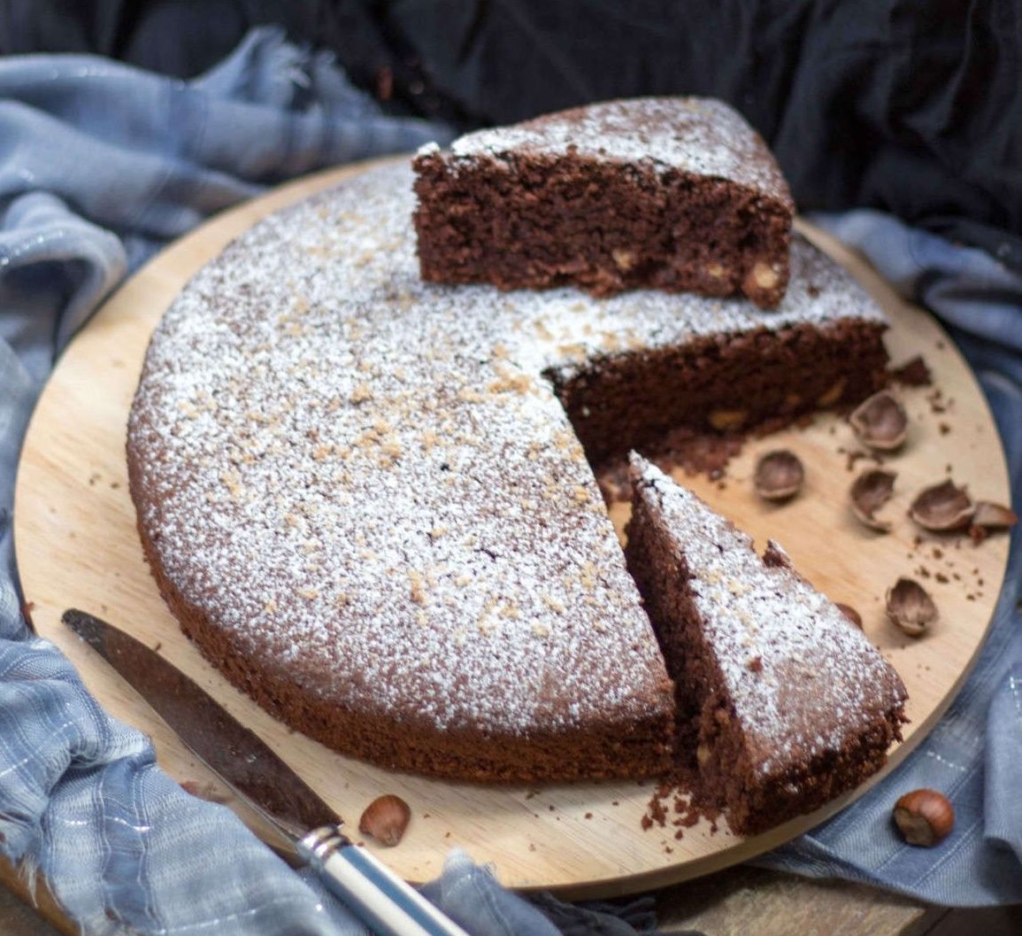 La ricetta della golosa torta di nocciole