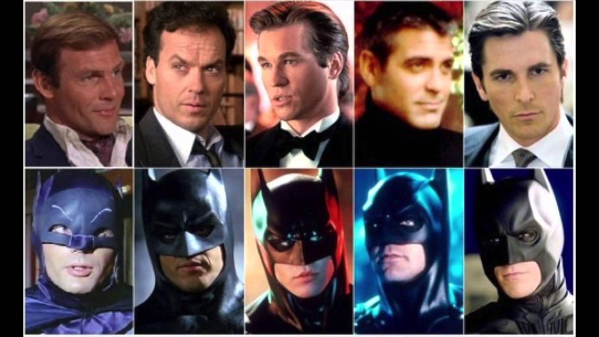 Gli attori più belli che hanno interpretato Batman