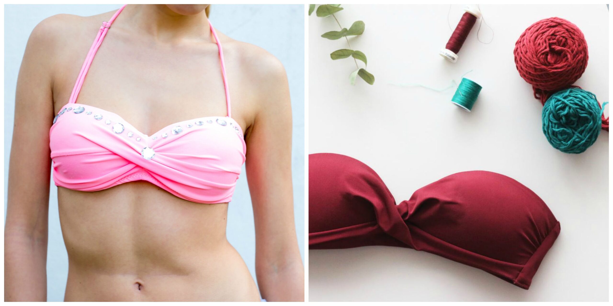 Idee DIY per impreziosire un vecchio bikini