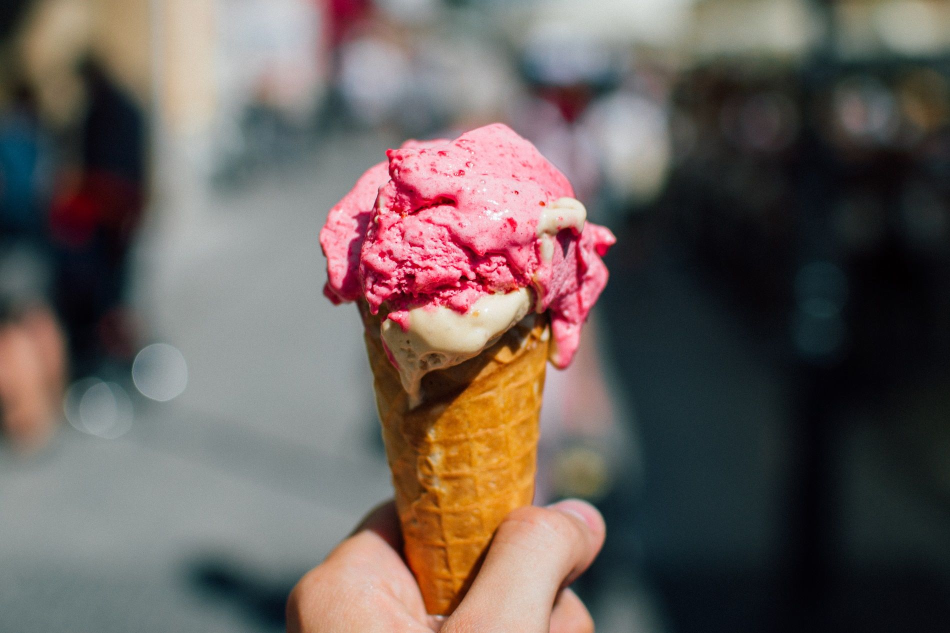 Ecco il gelato che non si scioglie sulle nostre mani