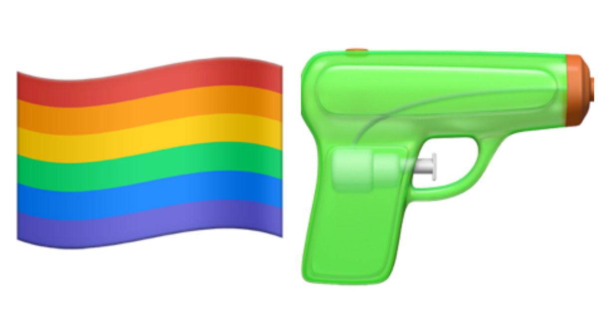 Apple trasforma l’emoji pistola in un giocattolo