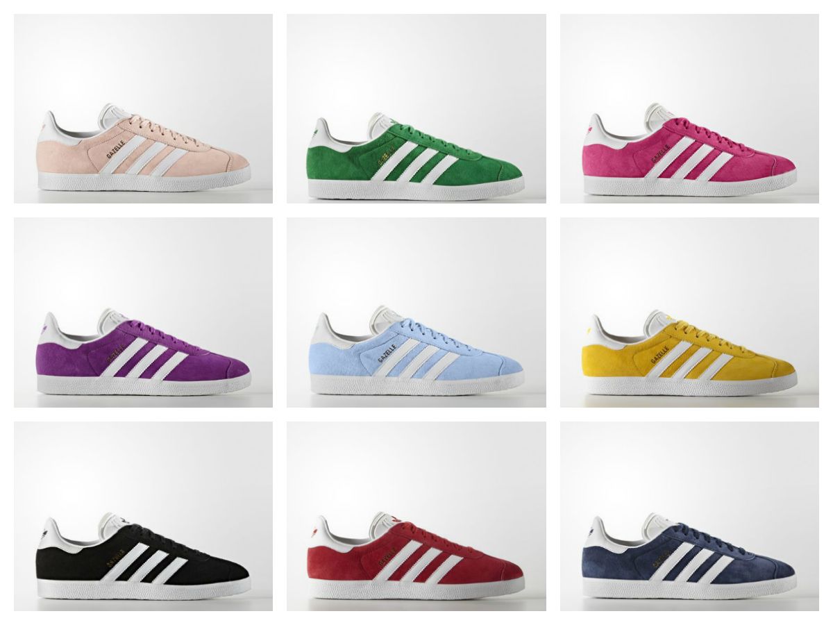 adidas campus e gazelle difference