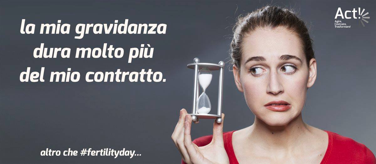 Fertility Fake, il 22 settembre la protesta contro il Fertility Day