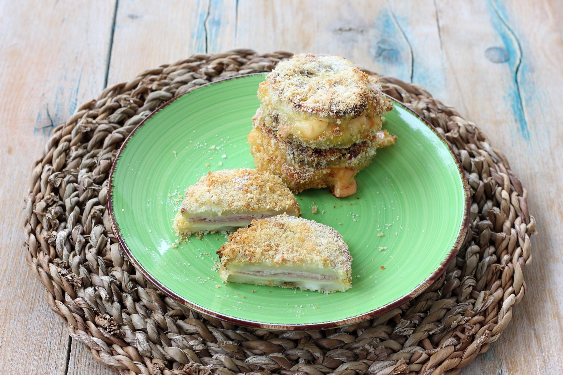 Cotolette di melanzane al forno