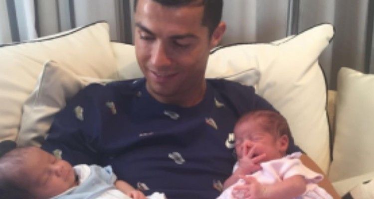 Cristiano Ronaldo papà: ecco i miei due nuovi amori