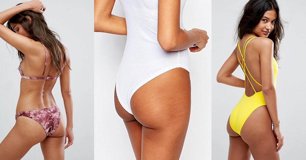 Asos mostra le sue modelle con la cellulite