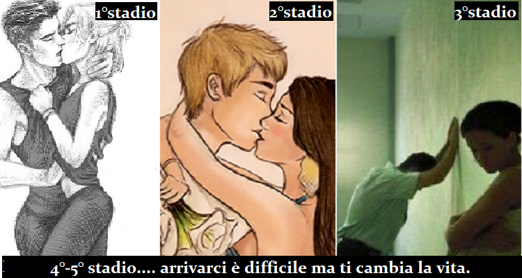 Gli stadi dell’amore