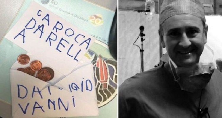 Giovanni dona i suoi risparmi all’oncologo che ha curato la mamma per la ricerca