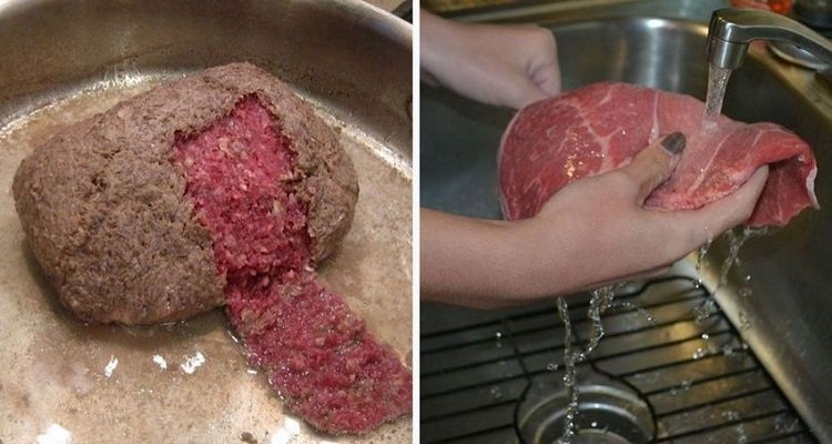 Gli errori che commettiamo quando scongeliamo la carne