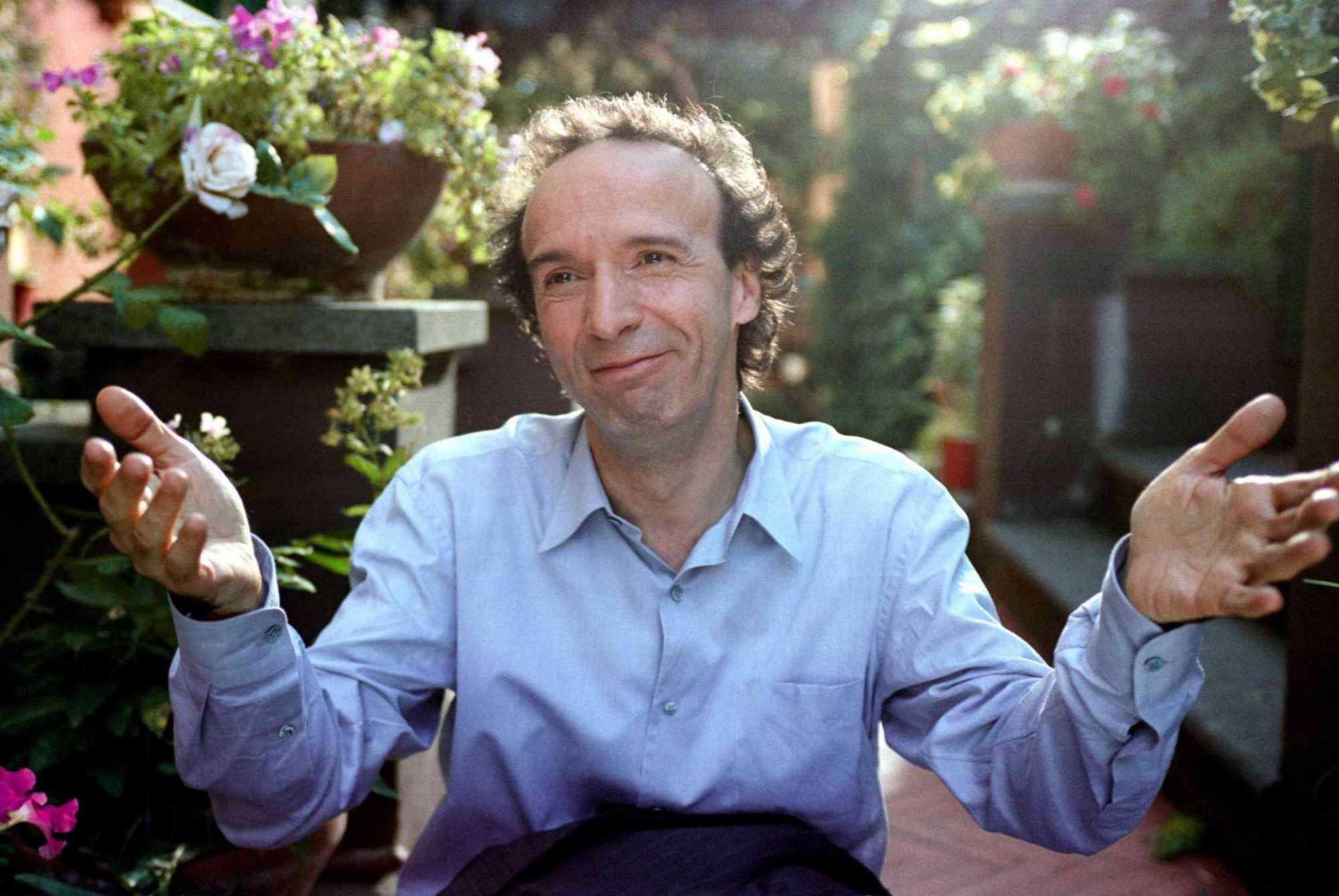 Incidente in barca per Roberto Benigni