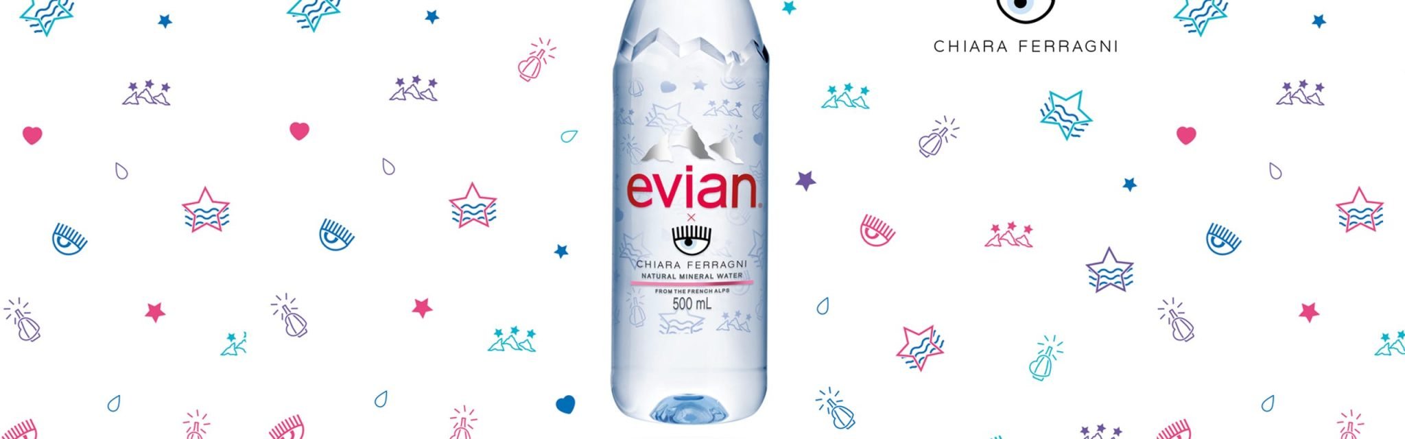 Il prezzo dell’acqua Evian di Chiara Ferragni vi farà passare la sete