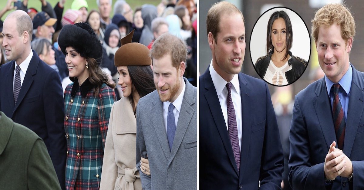 Meghan Markle mette il dito tra Harry e William