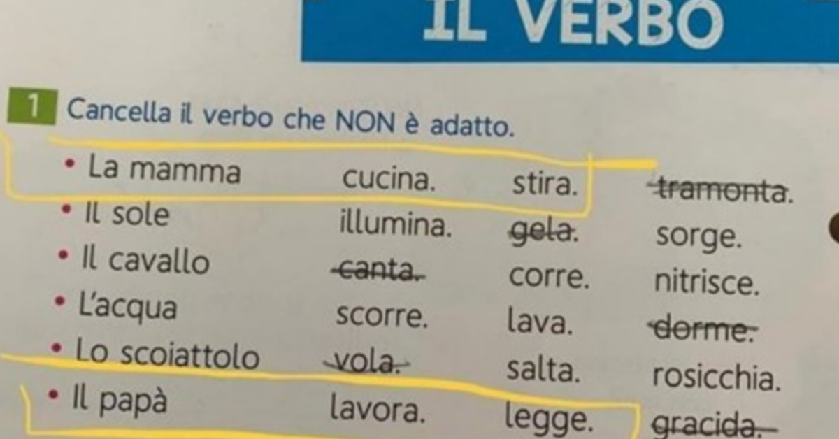 Polemica sul libro di seconda elementare