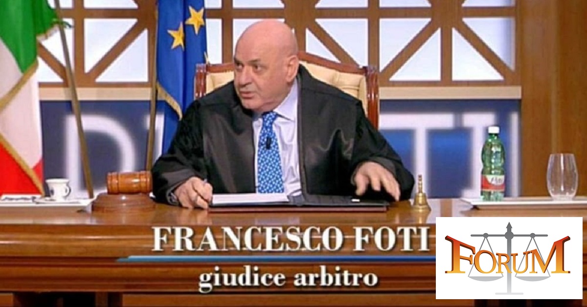 Giudice Francesco Foti sospeso da Forum