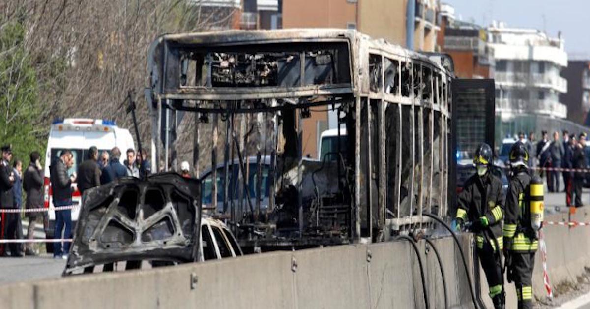 Nicolò un altro eroe del pullman incendiato a Milano