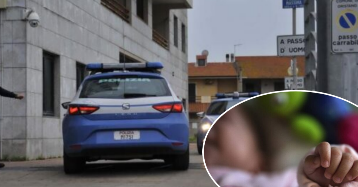 Oristano: strappa la figlia dalle braccia della mamma e la fa cadere.